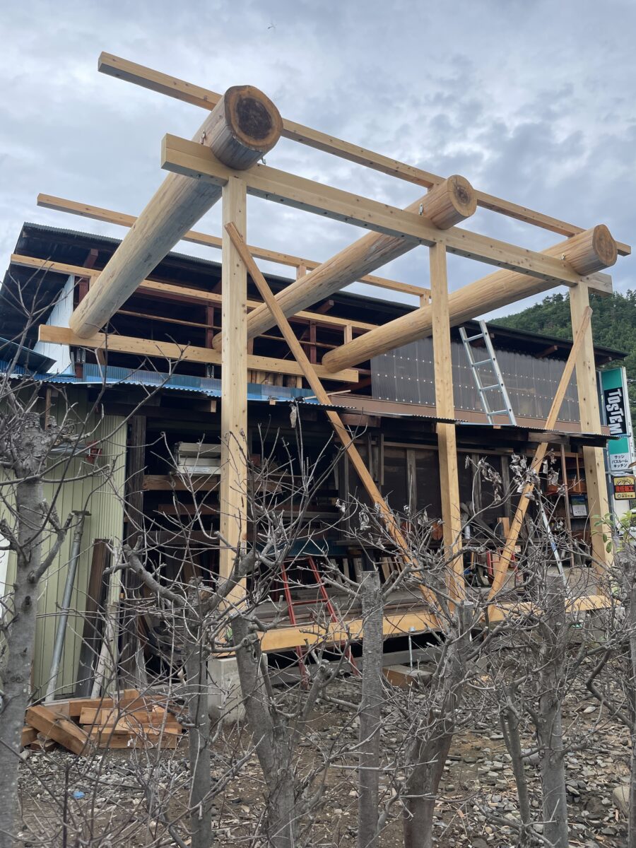 工場増築②建前 | 丸屋建設工業株式会社